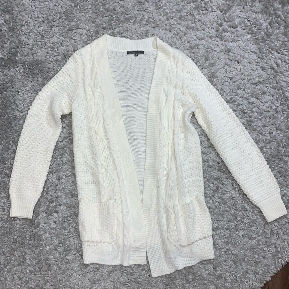 Open front cardigan